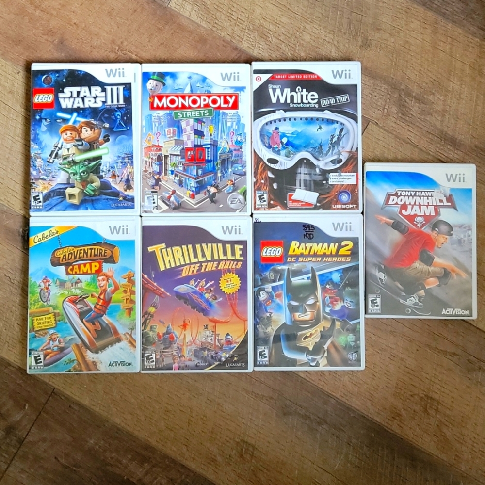 Wii video games